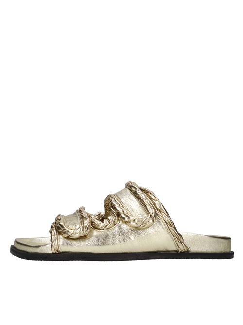 Mules in pelle ELENA IACHI | M52PLATINO